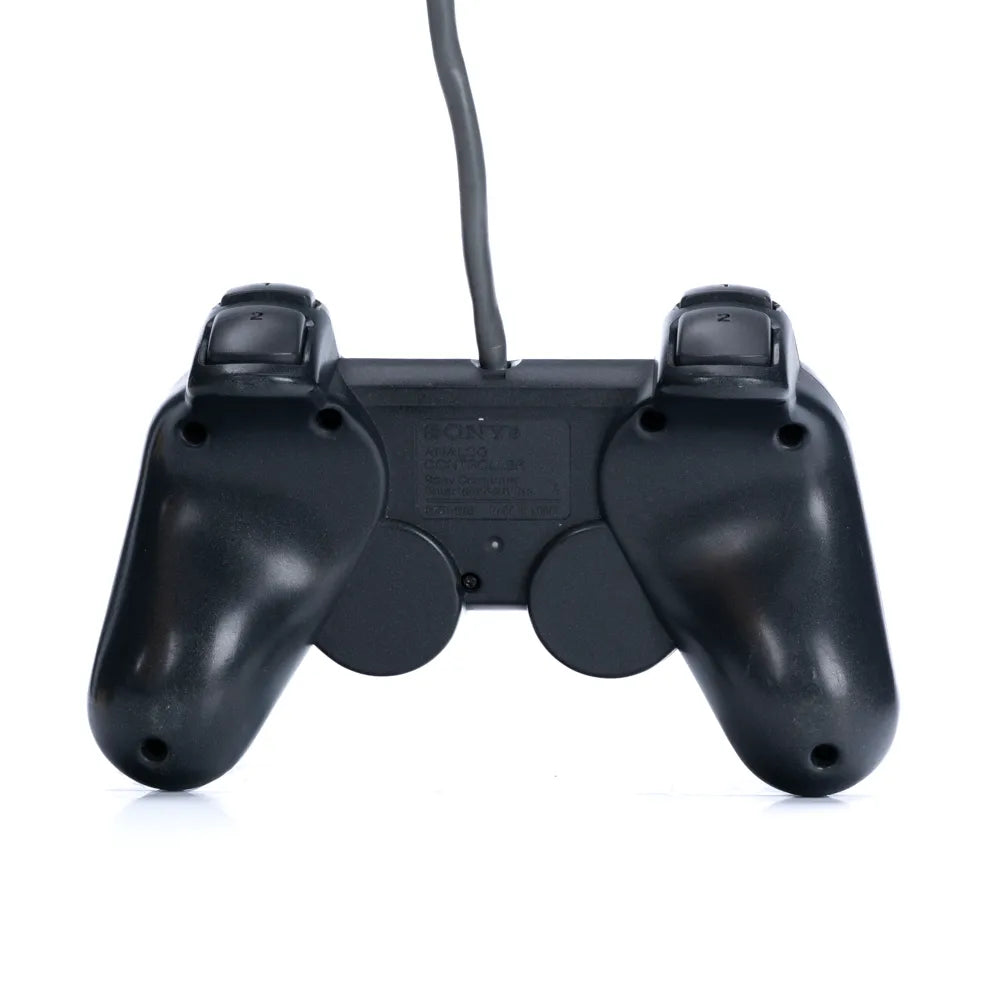 Original PlayStation 1 Dual Shock kontroller - Mørk Grå / PS1 - Retrospillkongen