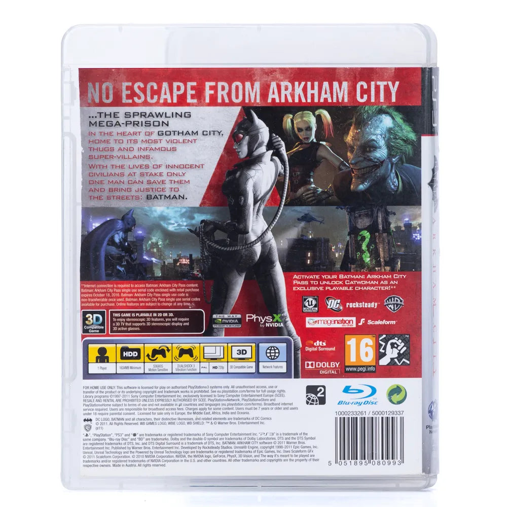Batman: Arkham City - PS3 spill - Retrospillkongen