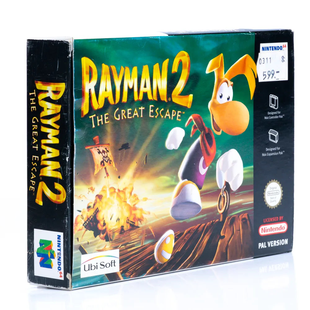 Rayman 2 The Great Escape - N64 spill (I eske) - Retrospillkongen
