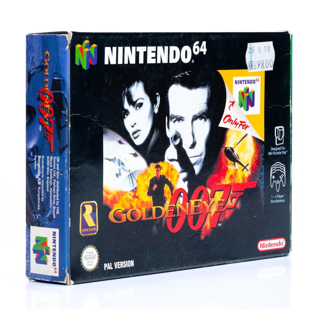 GoldenEye 007 - N64 spill (i eske) - Retrospillkongen