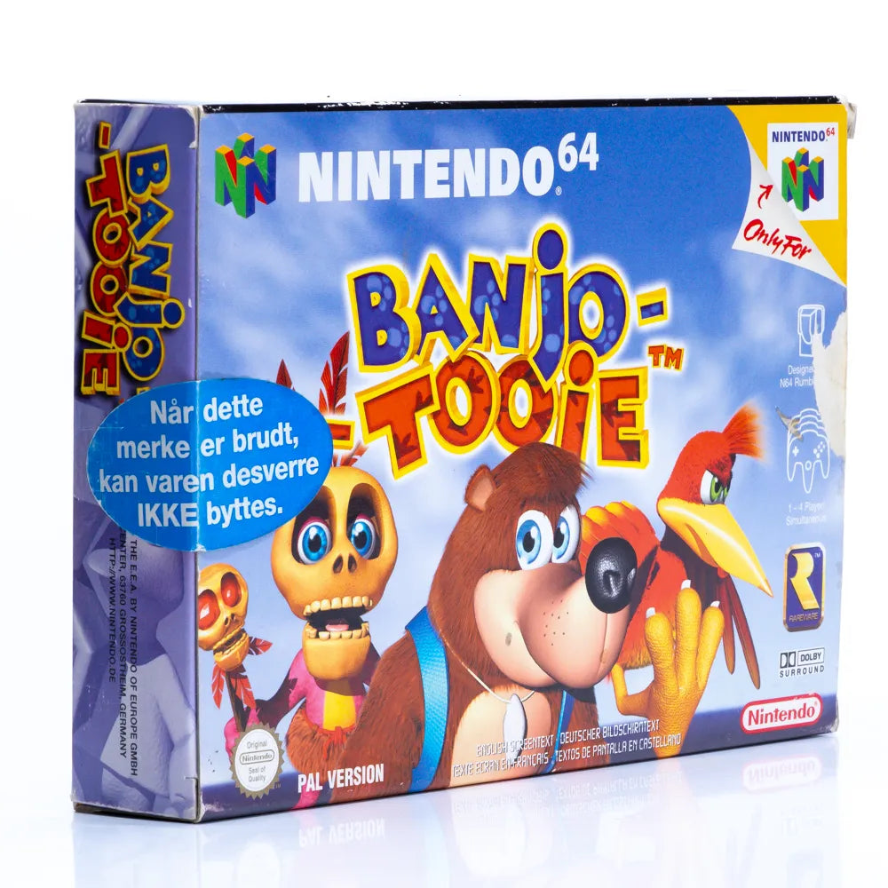 Banjo Tooie - N64 spill (i eske) - Retrospillkongen