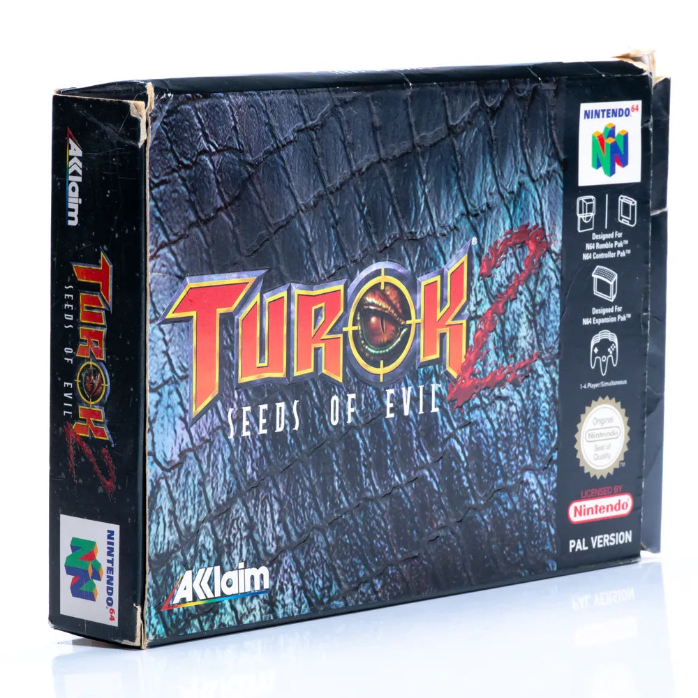 Turok 2 Seeds of Evil - N64 spill (I eske) - Retrospillkongen