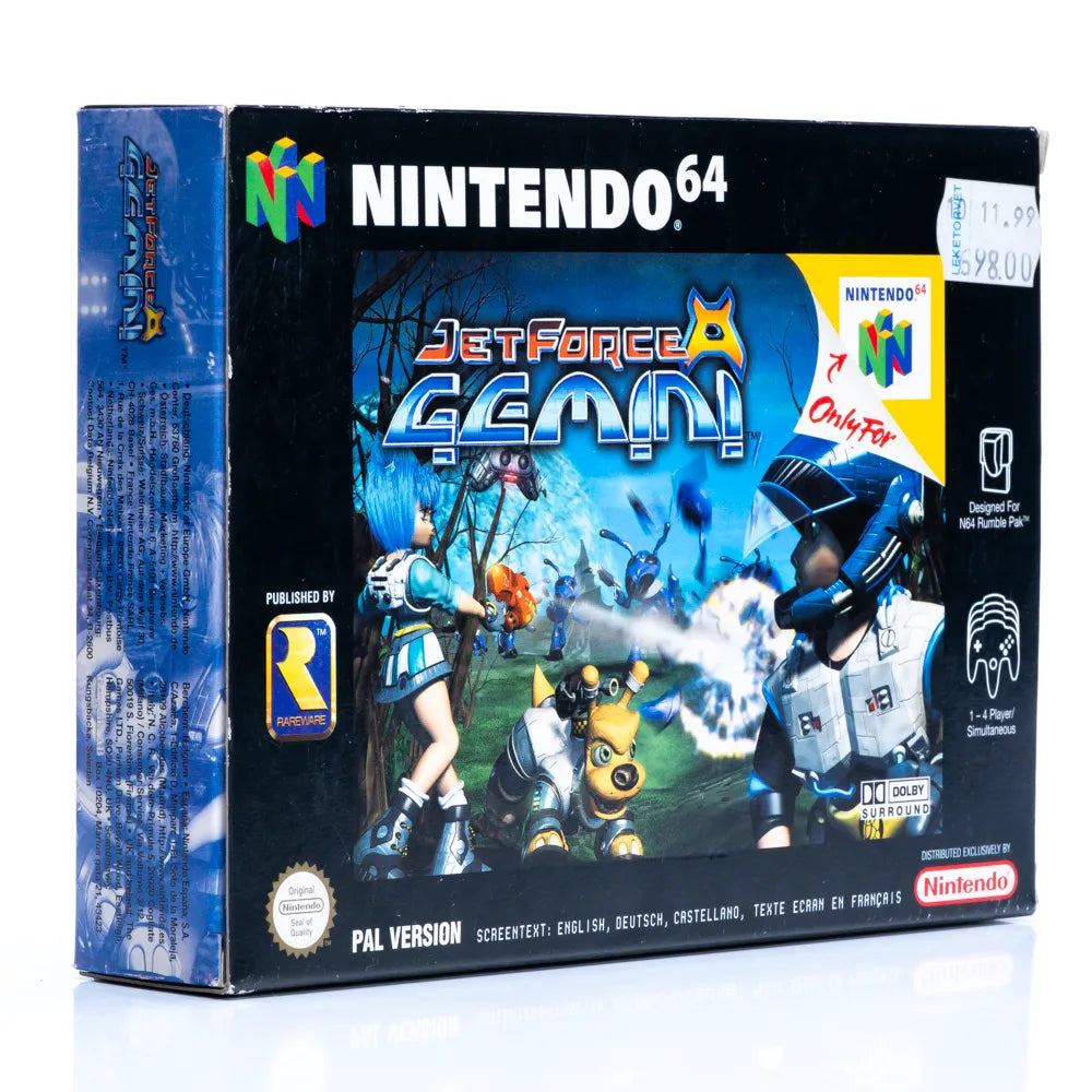 Jet Force Gemini - N64 spill (I Eske) - Retrospillkongen