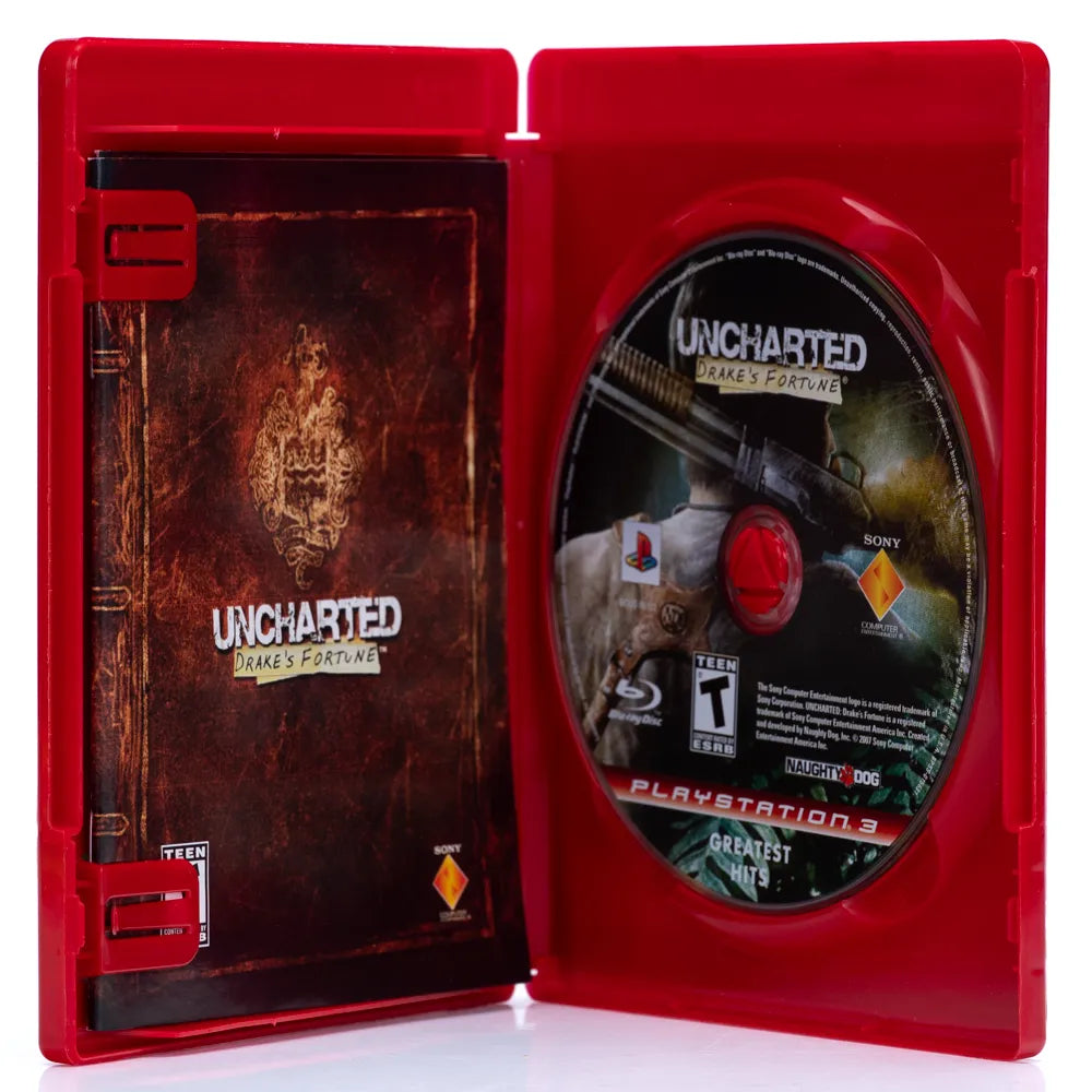 Uncharted: Drake's Fortune (NTSC, Regionfri) - PS3 spill