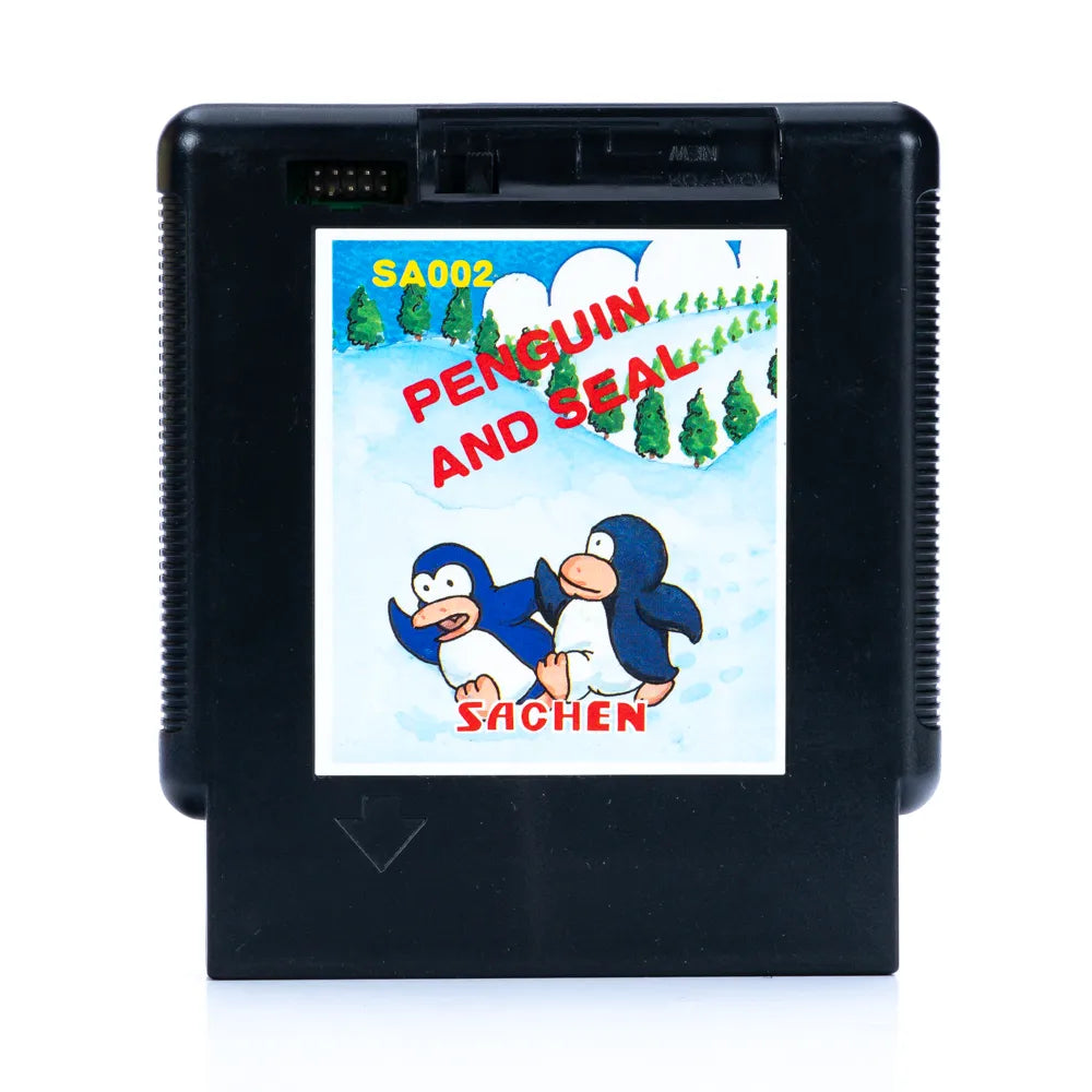 Sachen Penguin and Seal - NES spill (I Eske) - Retrospillkongen