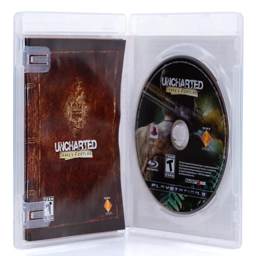 Uncharted: Drake's Fortune (NTSC, Regionfri) - PS3 spill