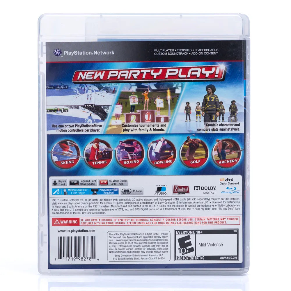 Sports Champions 2 (NTSC, Regionfri) - PS3 Spill