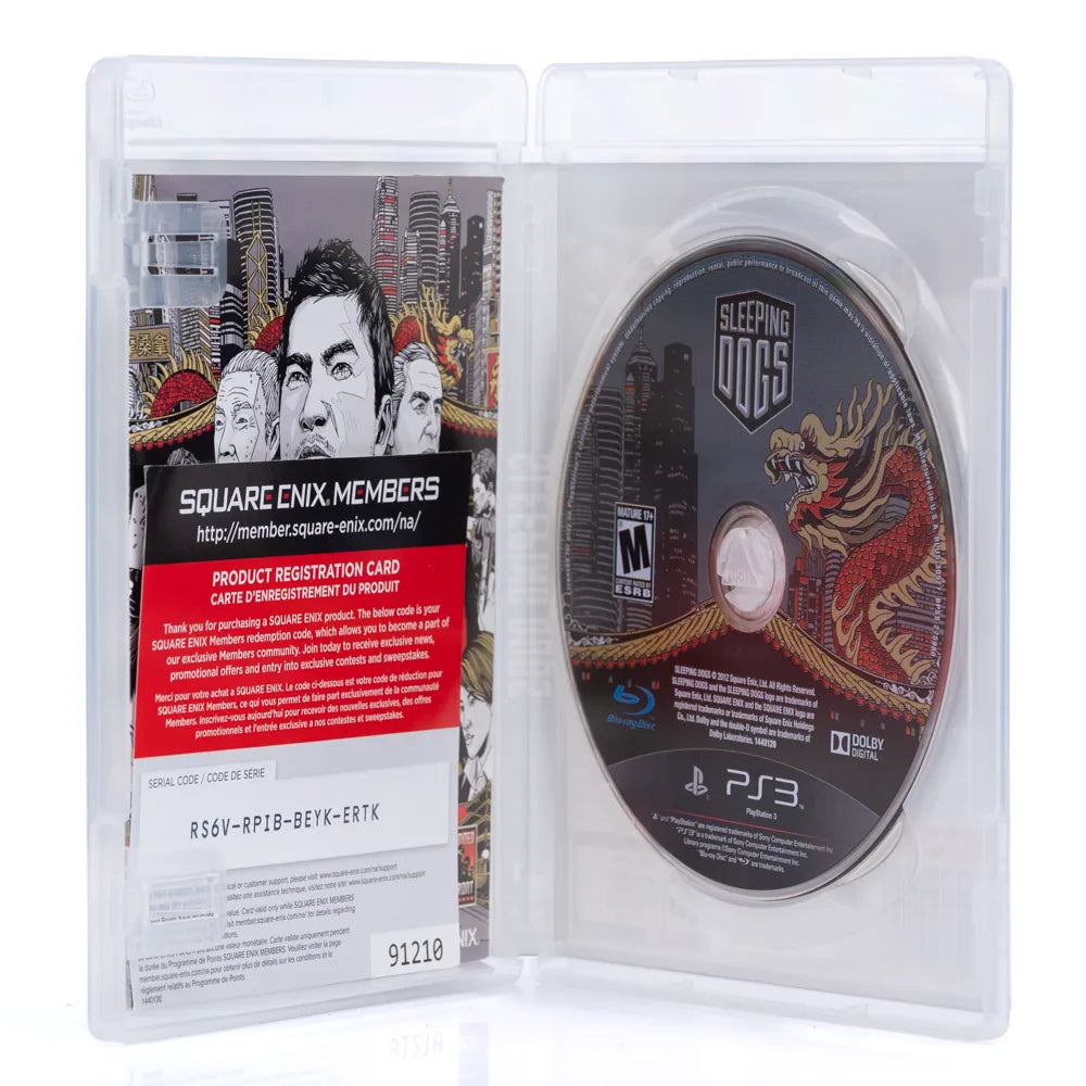 Sleeping Dogs (NTSC, Regionfri) - PS3 spill