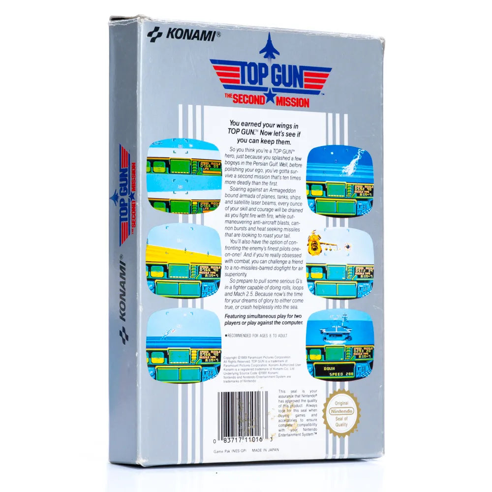 Top Gun II The Second Mission - NES spill (I Eske) - Retrospillkongen