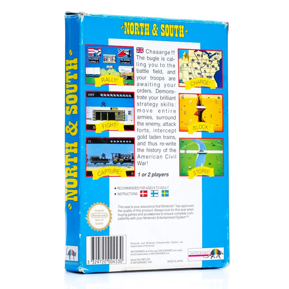 North and South - NES spill (I Eske) - Retrospillkongen