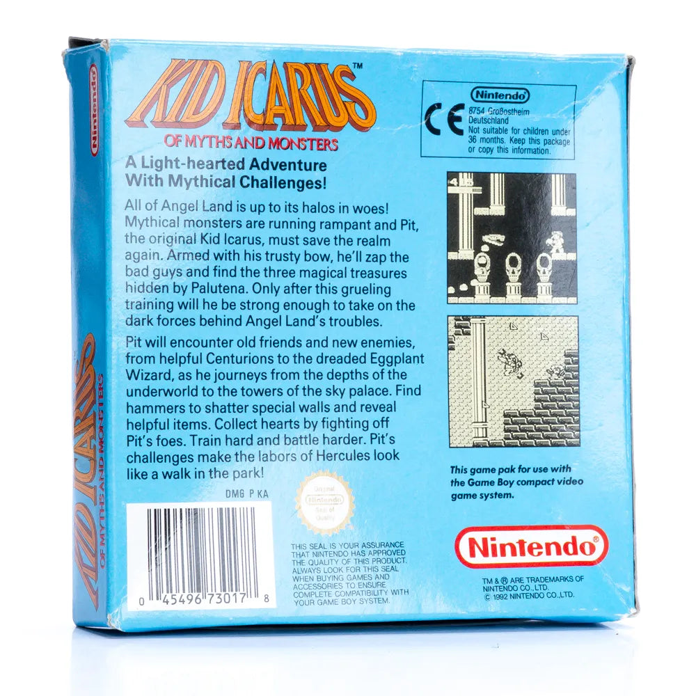 Kid Icarus Of Myths and Monsters - Gameboy spill (i eske) - Retrospillkongen