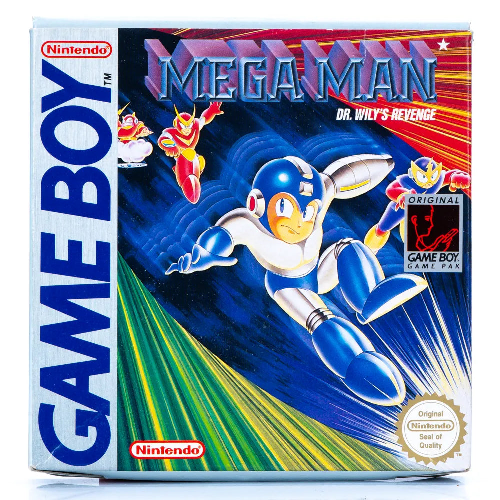 Mega Man: Dr. Wily's Revenge - Gameboy spill (i eske) - Retrospillkongen