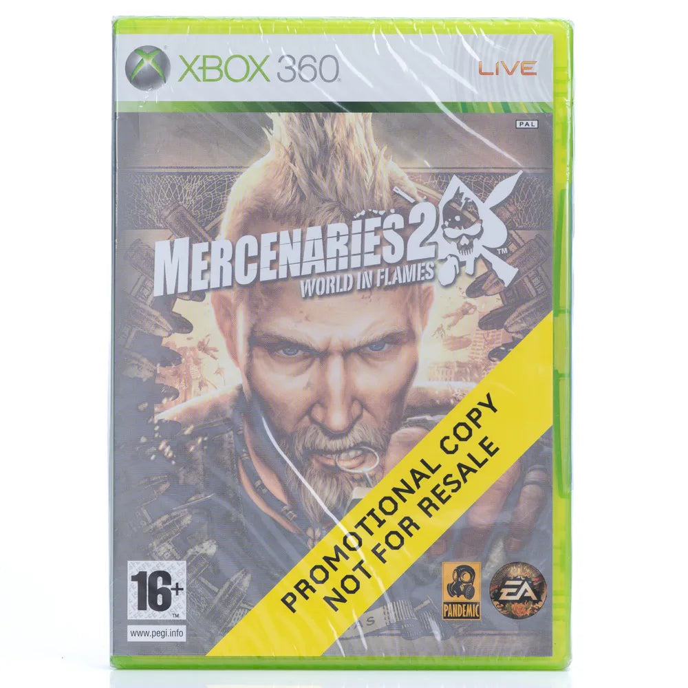 Mercenaries 2: World in Flames (Promo, Forseglet) - Xbox 360 spill