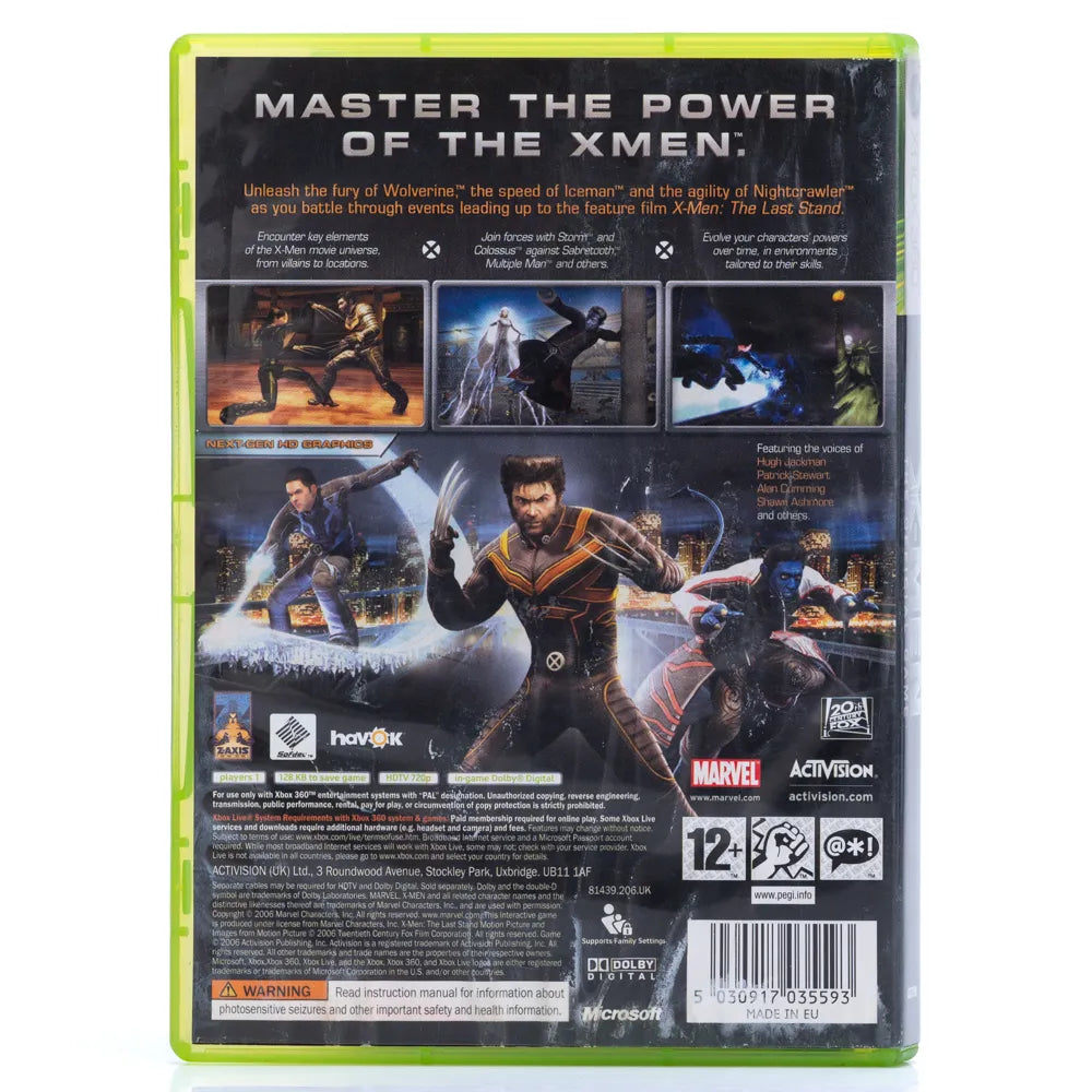 X-Men: The Official Game - Xbox 360 spill