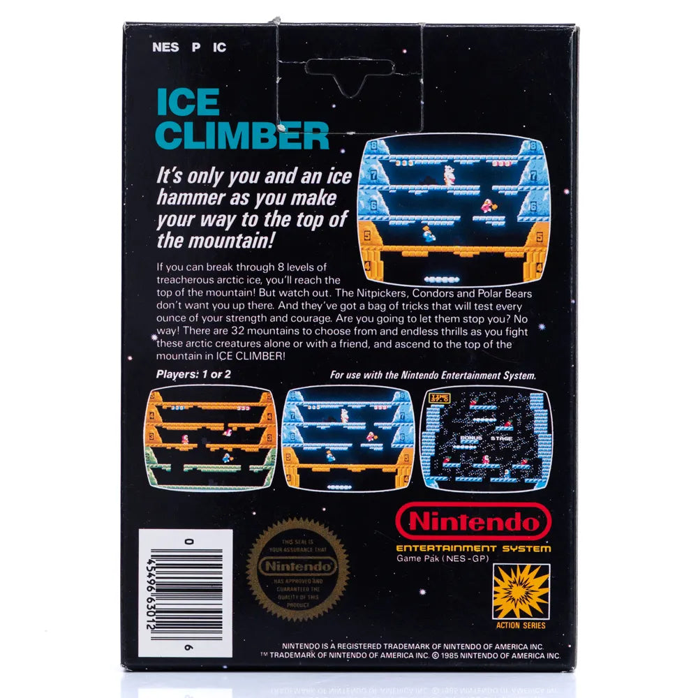 Ice Climber (I Eske) - NES spill