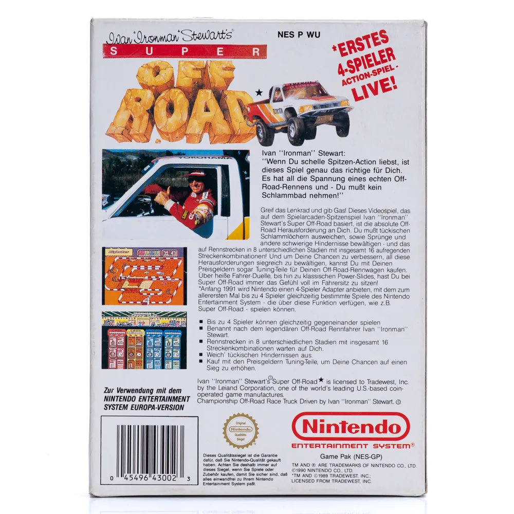 Ivan "Ironman" Stewart's Super Off Road (I Eske) - NES spill