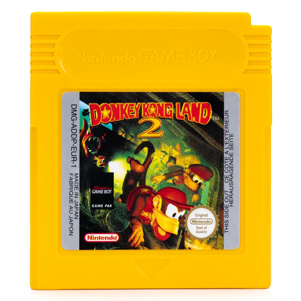 Donkey Kong Land 2 - GameBoy spill - Retrospillkongen
