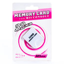 Minnekort for Gamecube og Wii (Hvit / Svart)