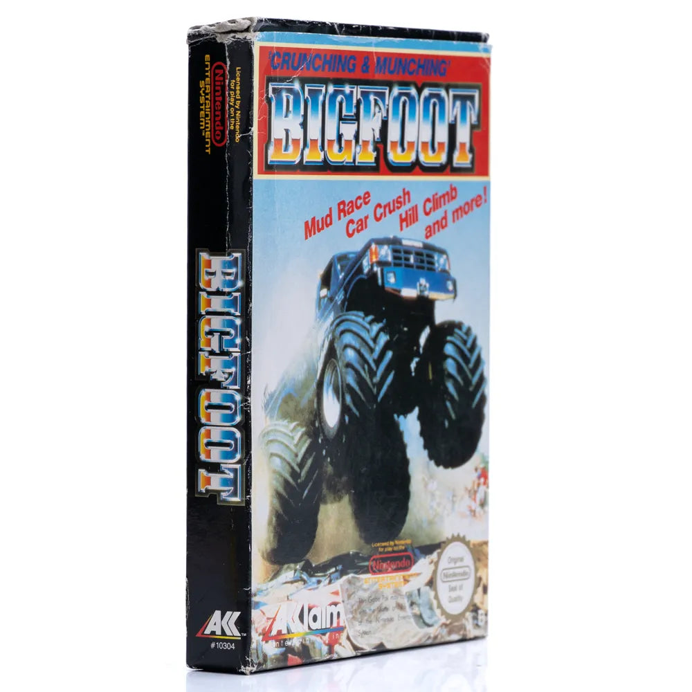 Bigfoot (I Eske) - NES spill - Retrospillkongen