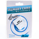 Minnekort for Gamecube og Wii (Hvit / Svart)