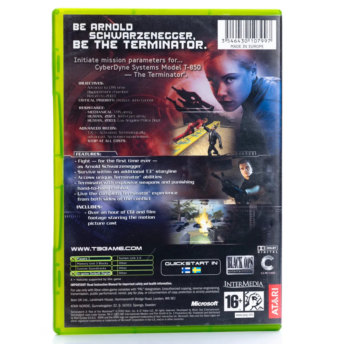 Terminator 3: Rise of the Machines - Xbox spill - Retrospillkongen