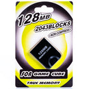 Minnekort for Gamecube og Wii (Hvit / Svart)