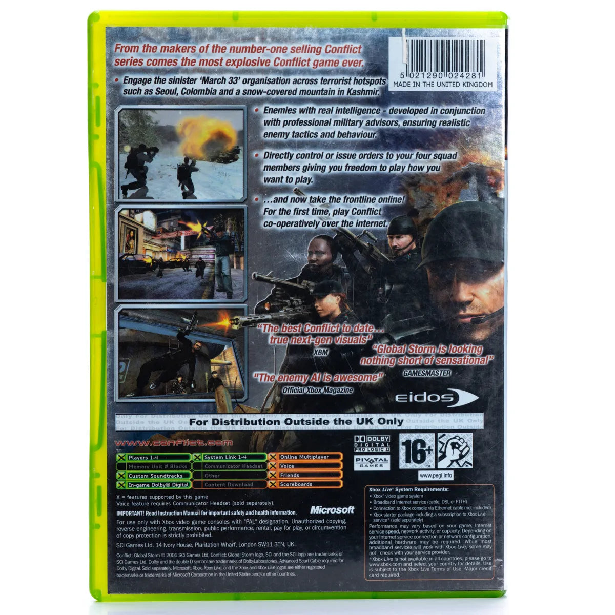 Conflict: Global Storm - Xbox spill - Retrospillkongen