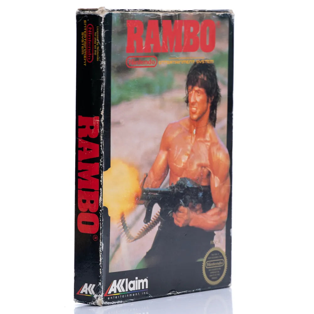 Rambo (I Eske, NTSC-U) - NES spill - Retrospillkongen