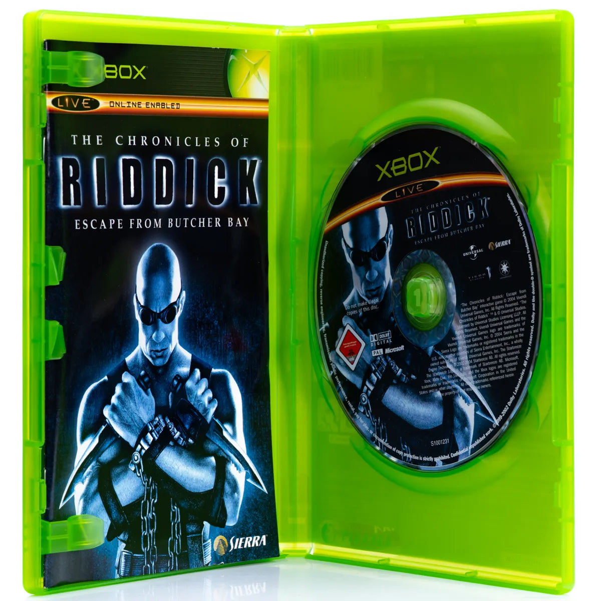 The Chronicles of Riddick: Escape from Butcher Bay - Xbox spill - Retrospillkongen