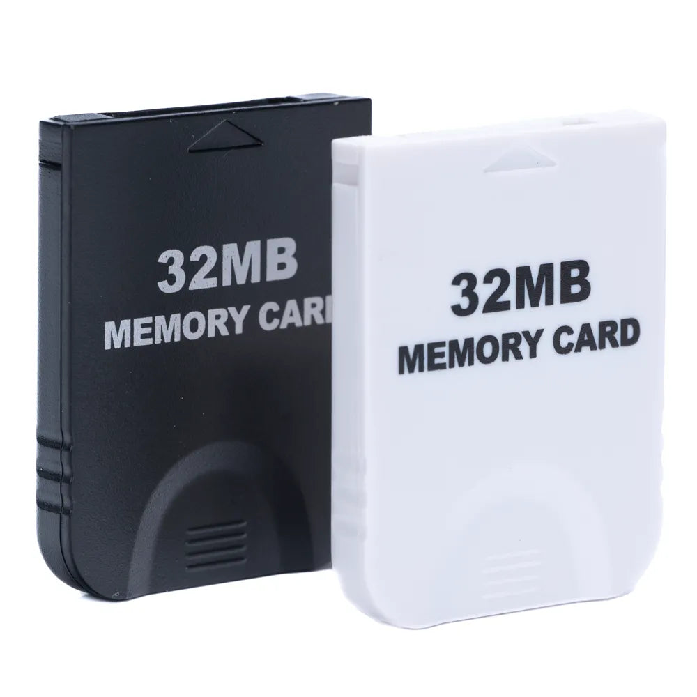 Minnekort for Gamecube og Wii (Hvit / Svart) - Retrospillkongen