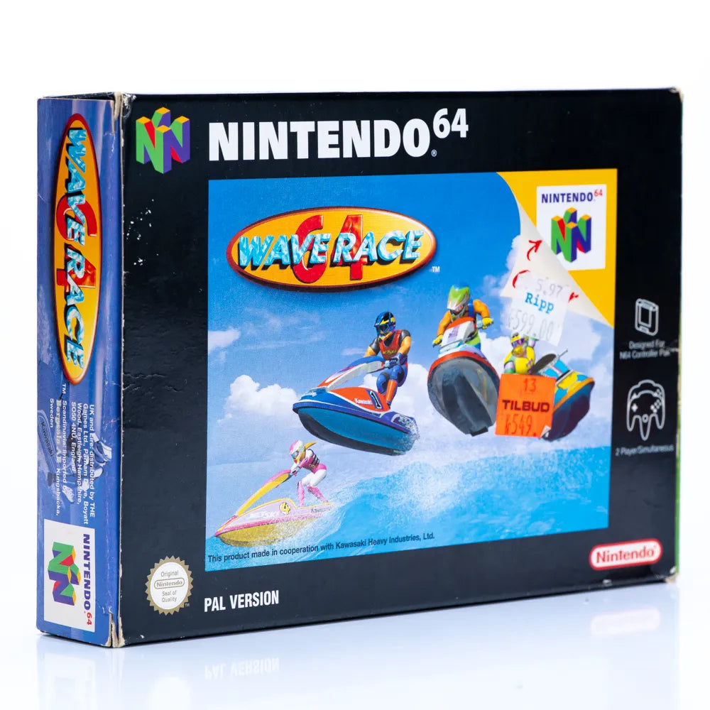 Wave Race 64 - N64 spill (I eske) - Retrospillkongen