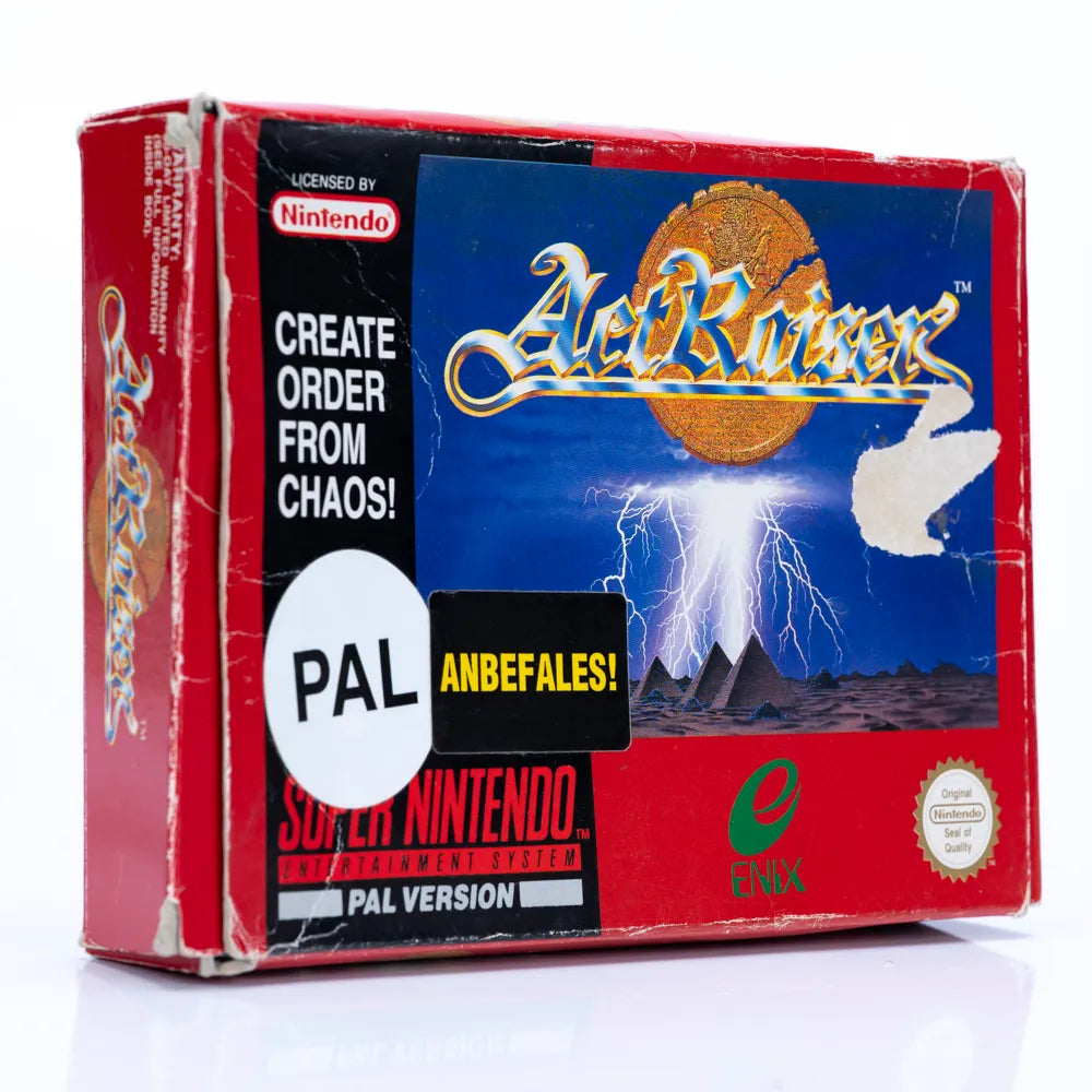 ActRaiser - SNES spill (I Eske) - Retrospillkongen