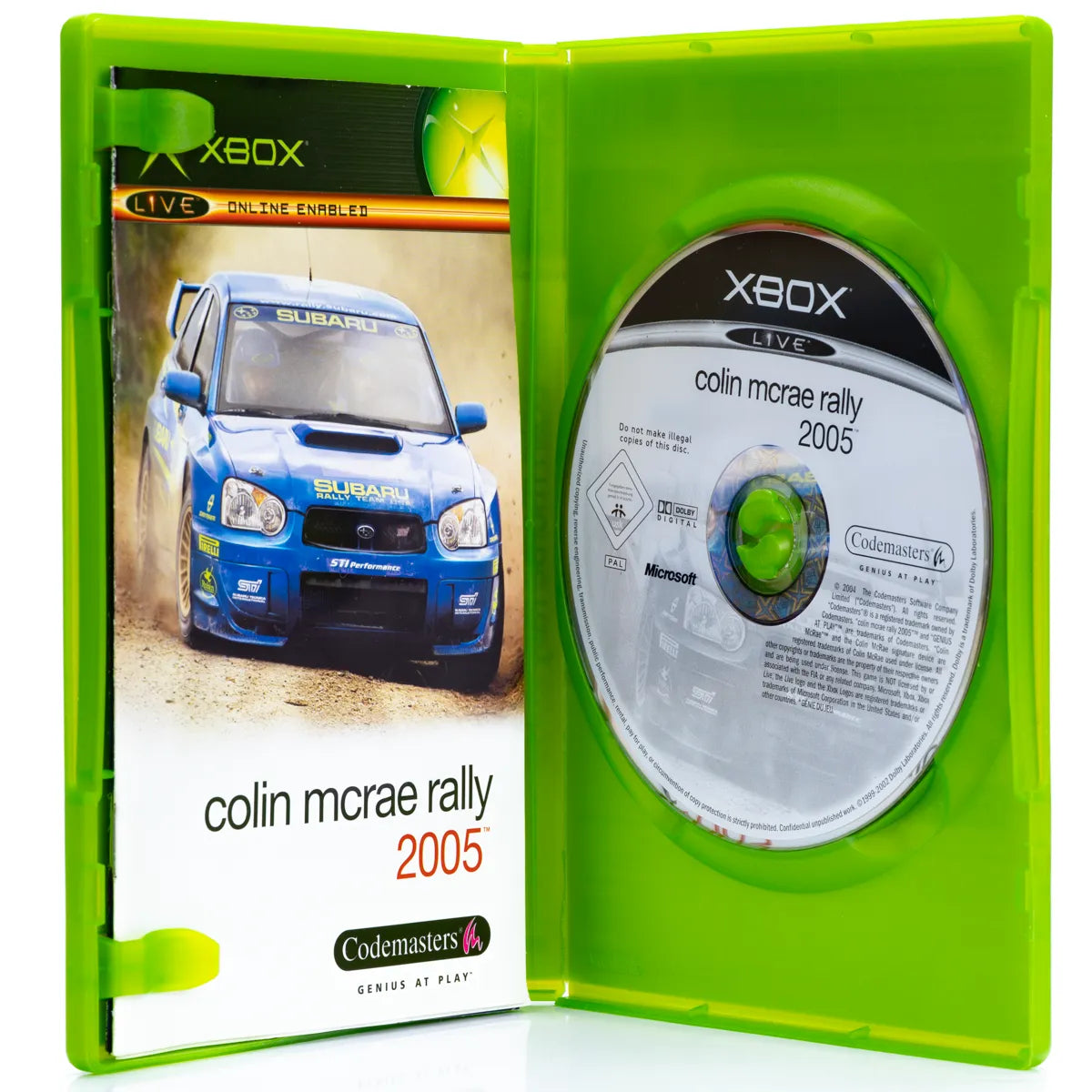 Colin McRae Rally 2005 - Xbox spill - Retrospillkongen