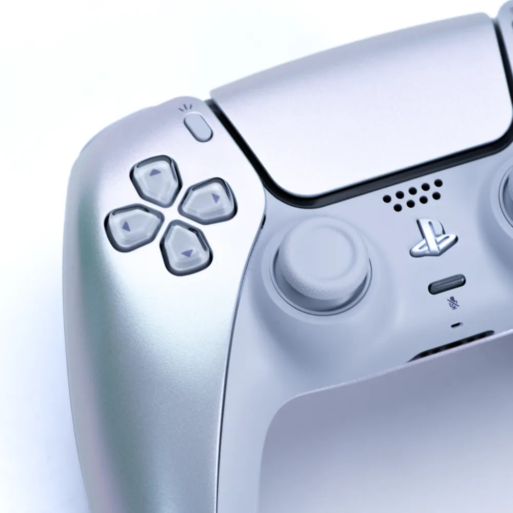 Original Trådløs DualSense PS5 Kontroller Sterling Silver - PS5 - Retrospillkongen