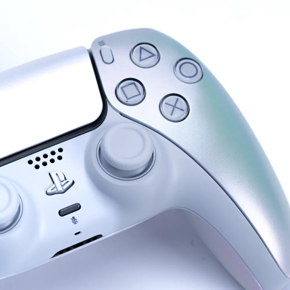 Original Trådløs DualSense PS5 Kontroller Sterling Silver - PS5 - Retrospillkongen