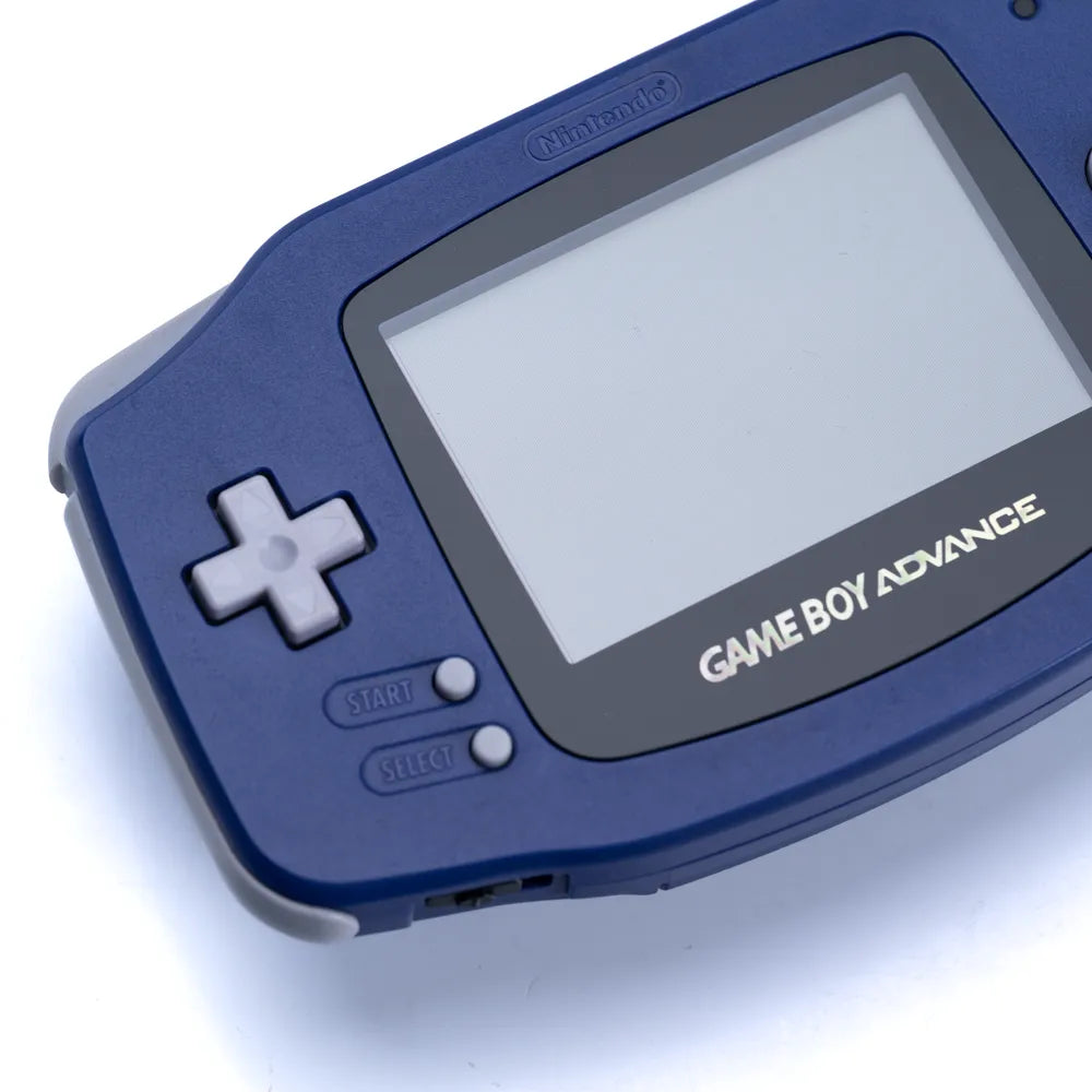 Original Nintendo Game Boy Advance Indigo konsoll - Retrospillkongen