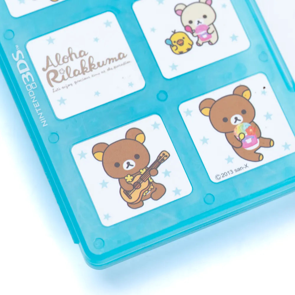 Nintendo 3DS Spillmappe med Plass til 8 Spill – Rilakkuma - Retrospillkongen