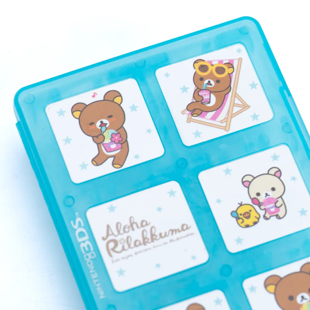Nintendo 3DS Spillmappe med Plass til 8 Spill – Rilakkuma - Retrospillkongen