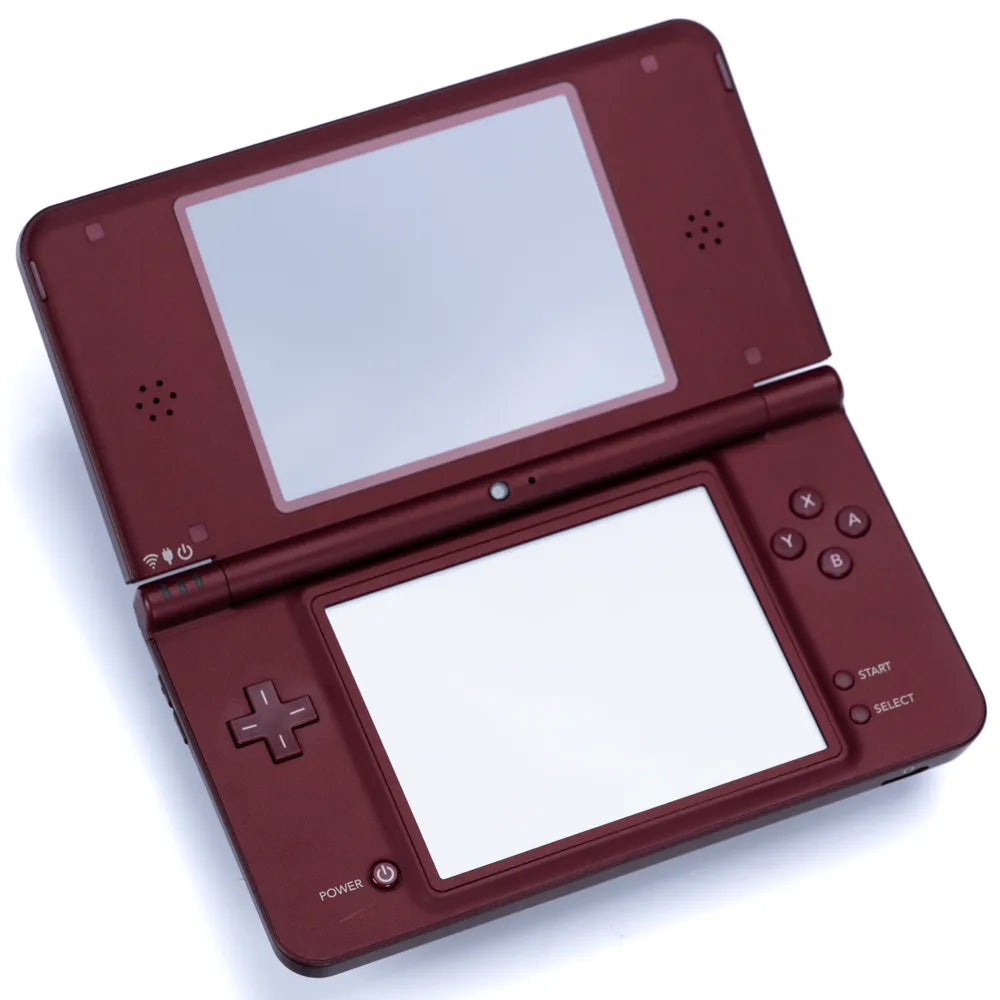 Nintendo DSi XL Burgundy håndholdt konsoll m/Strømadapter - Retrospillkongen