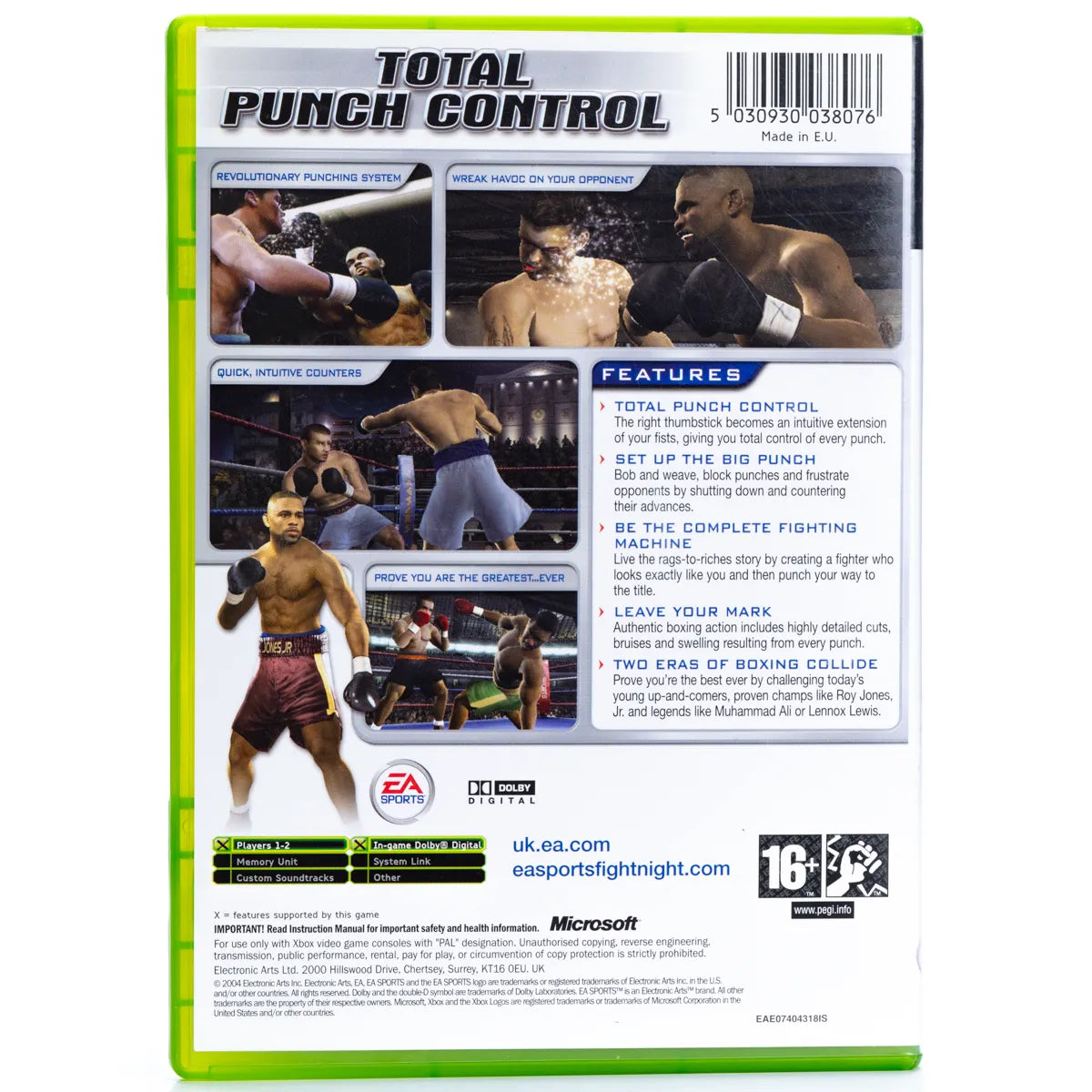 EA Sports Fight Night 2004 - Xbox spill - Retrospillkongen