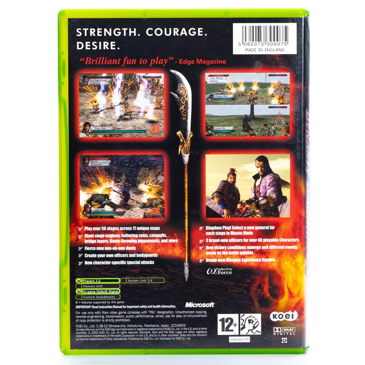 Dynasty Warriors 4 - Xbox spill - Retrospillkongen