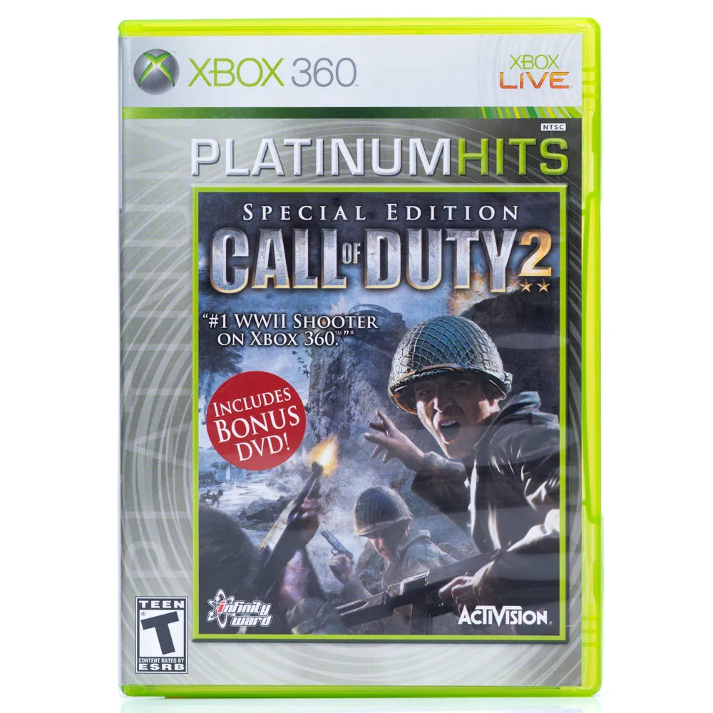 Call of Duty 2 Special Edition (NTSC) - Xbox 360 spill - Retrospillkongen