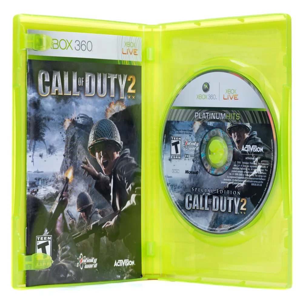 Call of Duty 2 Special Edition (NTSC) - Xbox 360 spill - Retrospillkongen