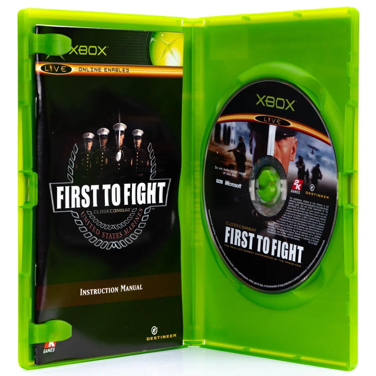 Close Combat: First to Fight - Xbox spill - Retrospillkongen