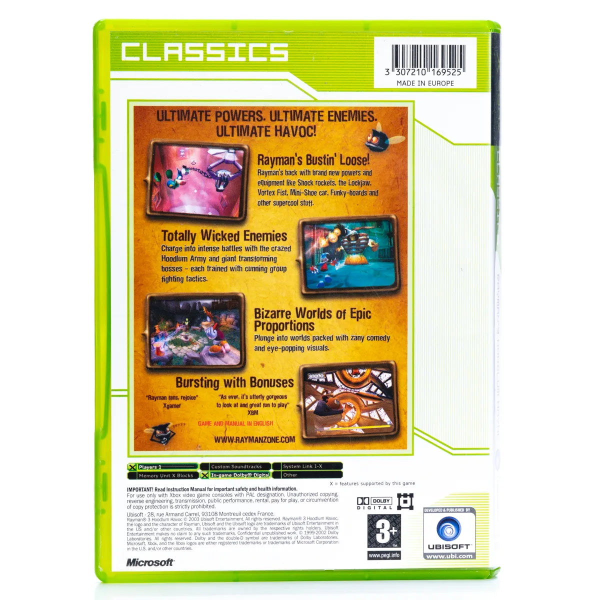 Rayman 3: Hoodlum Havoc - Xbox spill - Retrospillkongen