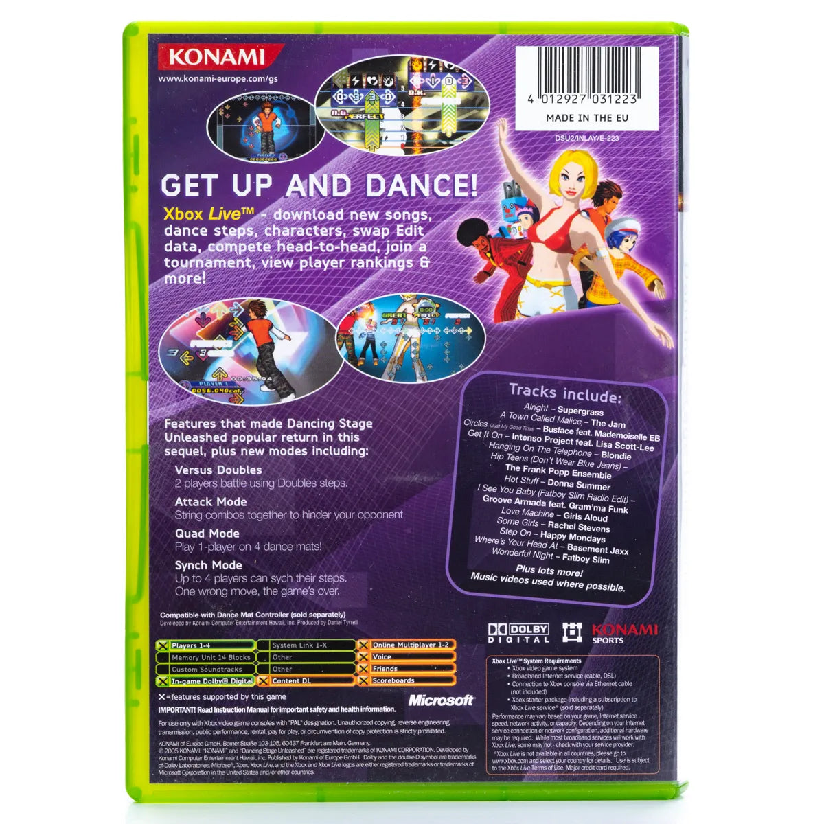Dancing Stage Unleashed 2 - Xbox spill - Retrospillkongen