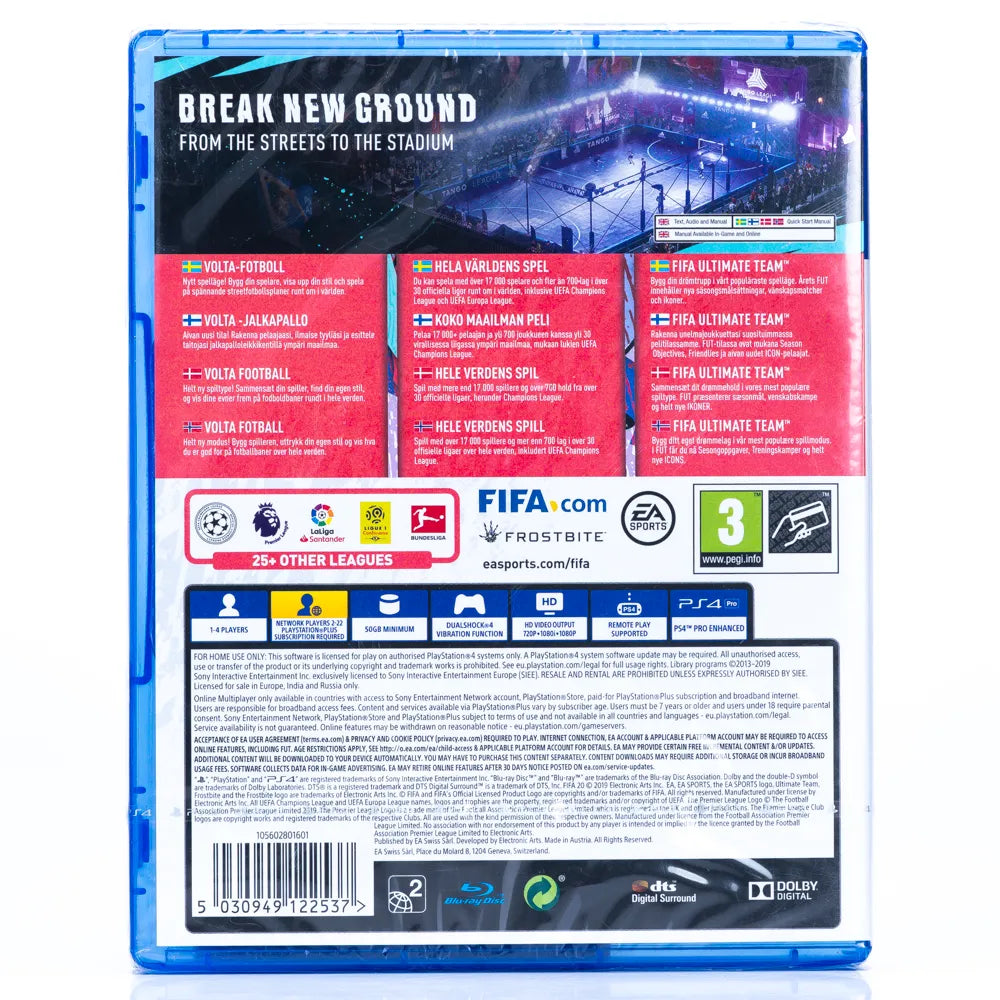 FIFA 20 - PS4 spill (Forseglet) - Retrospillkongen