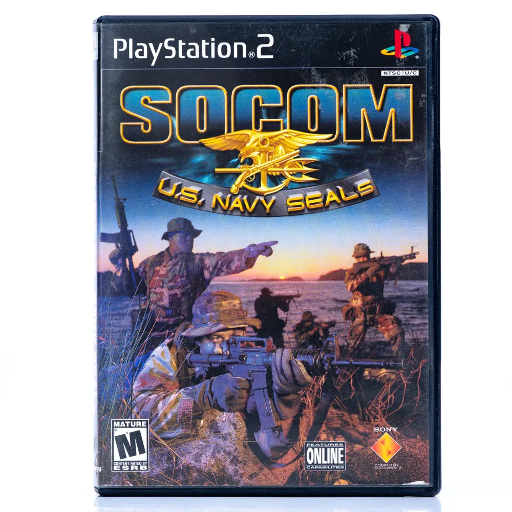 SOCOM U.S. Navy SEALs - PS2 Spill (NTSC Versjon) - Retrospillkongen