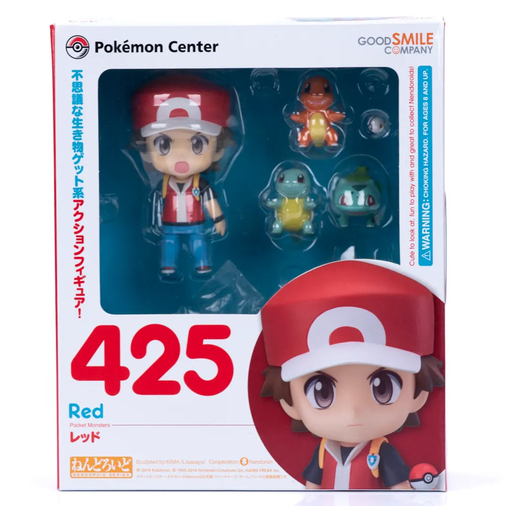 Nendoroid Red #425 Pokémon Center Exclusive Figur i Eske - Retrospillkongen