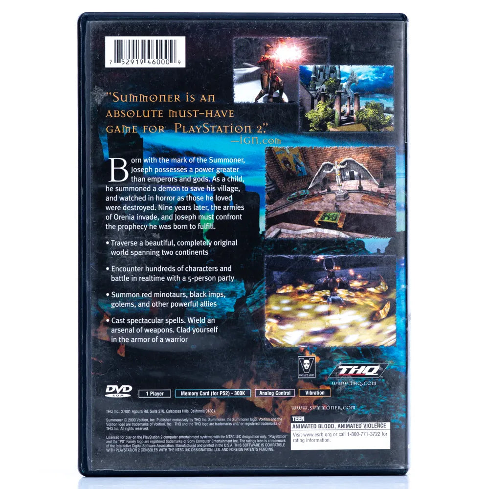Summoner - PS2 Spill (NTSC Versjon) - Retrospillkongen